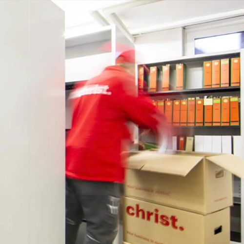 Archiv: Bei Büroumzügen werden Altarchive häufig in ein Lager überführt.